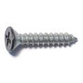 Midwest Fastener Wood Screw, #9, 1 in, Black Steel Flat Head Phillips Drive, 35 PK 79351